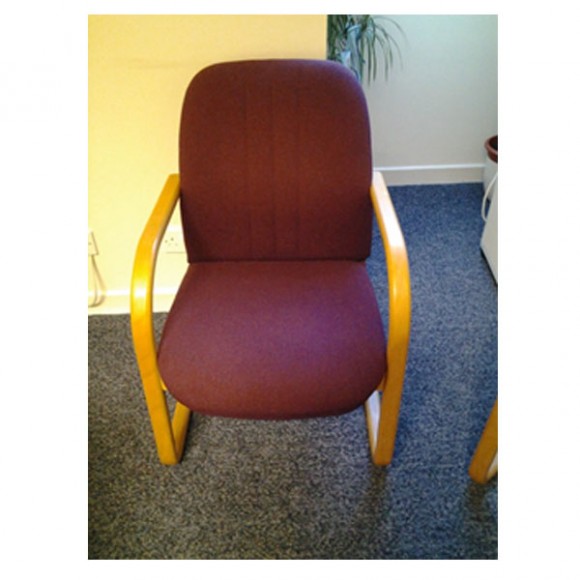 deep-red-conference-chair-front-view